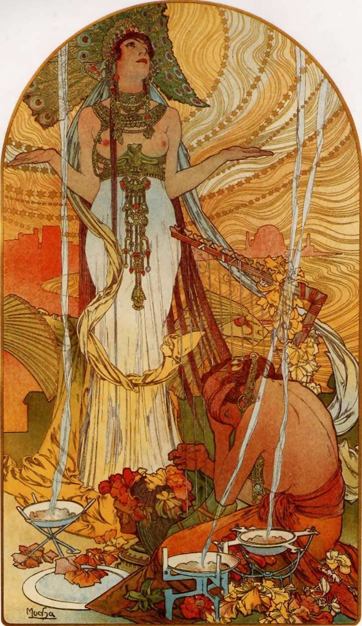 Alphonse Mucha - skønheden, naturen og kvinden