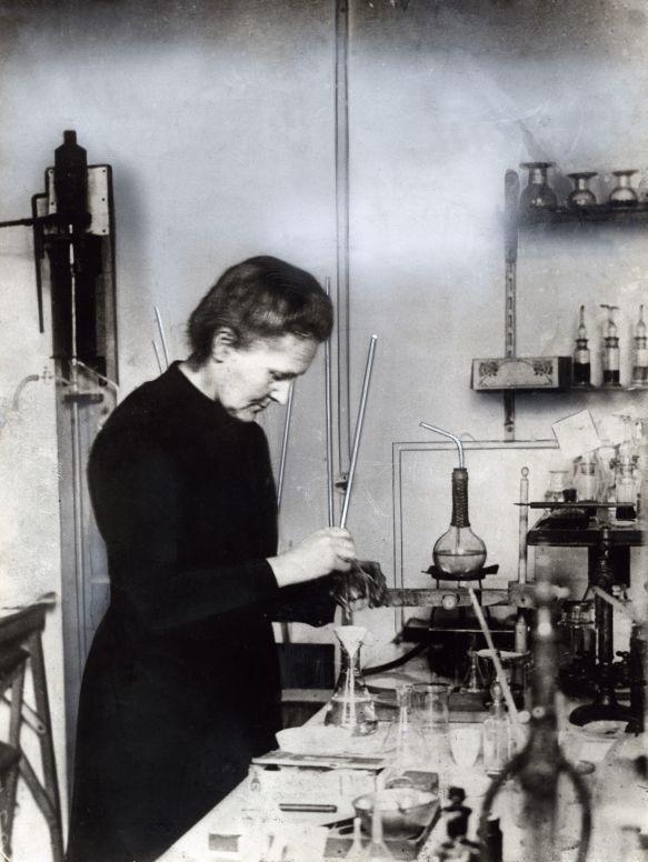 Marie Curie og radium