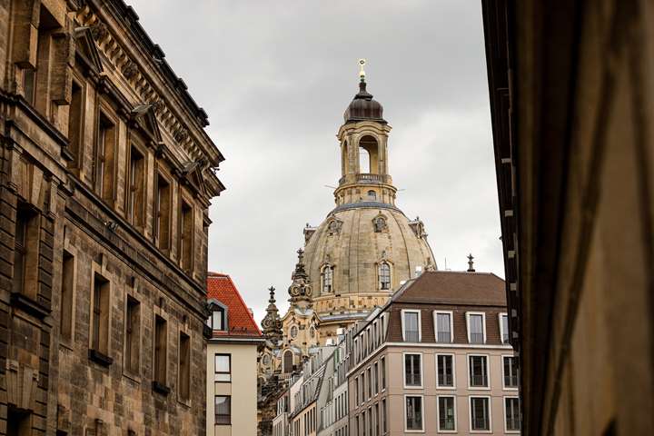 Krigens spor i Dresden