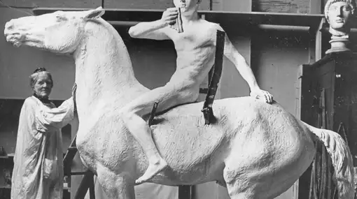 Fire danske - kvindelige - billedhuggere